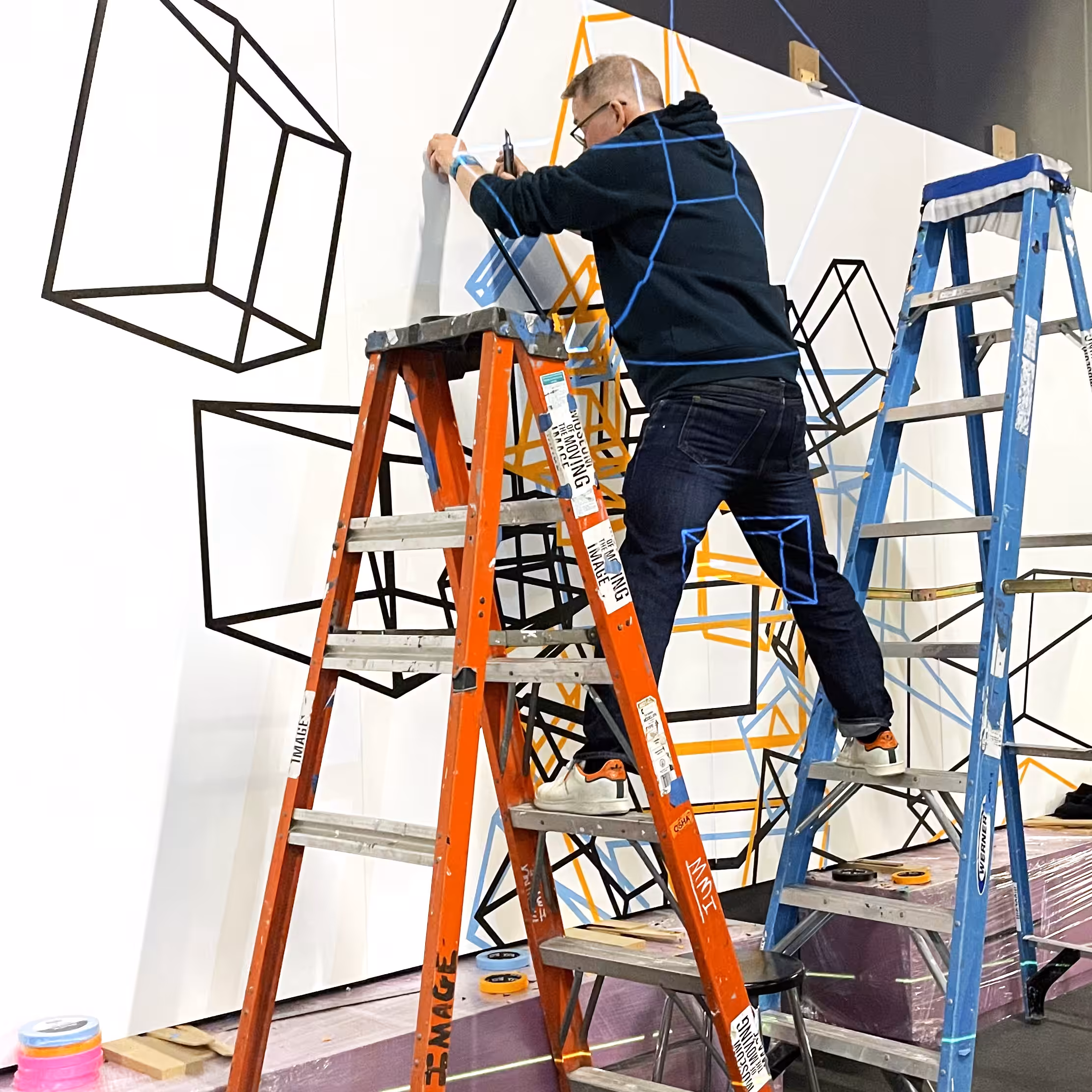 MoMI Exploder, NYC, 2025 - Installation