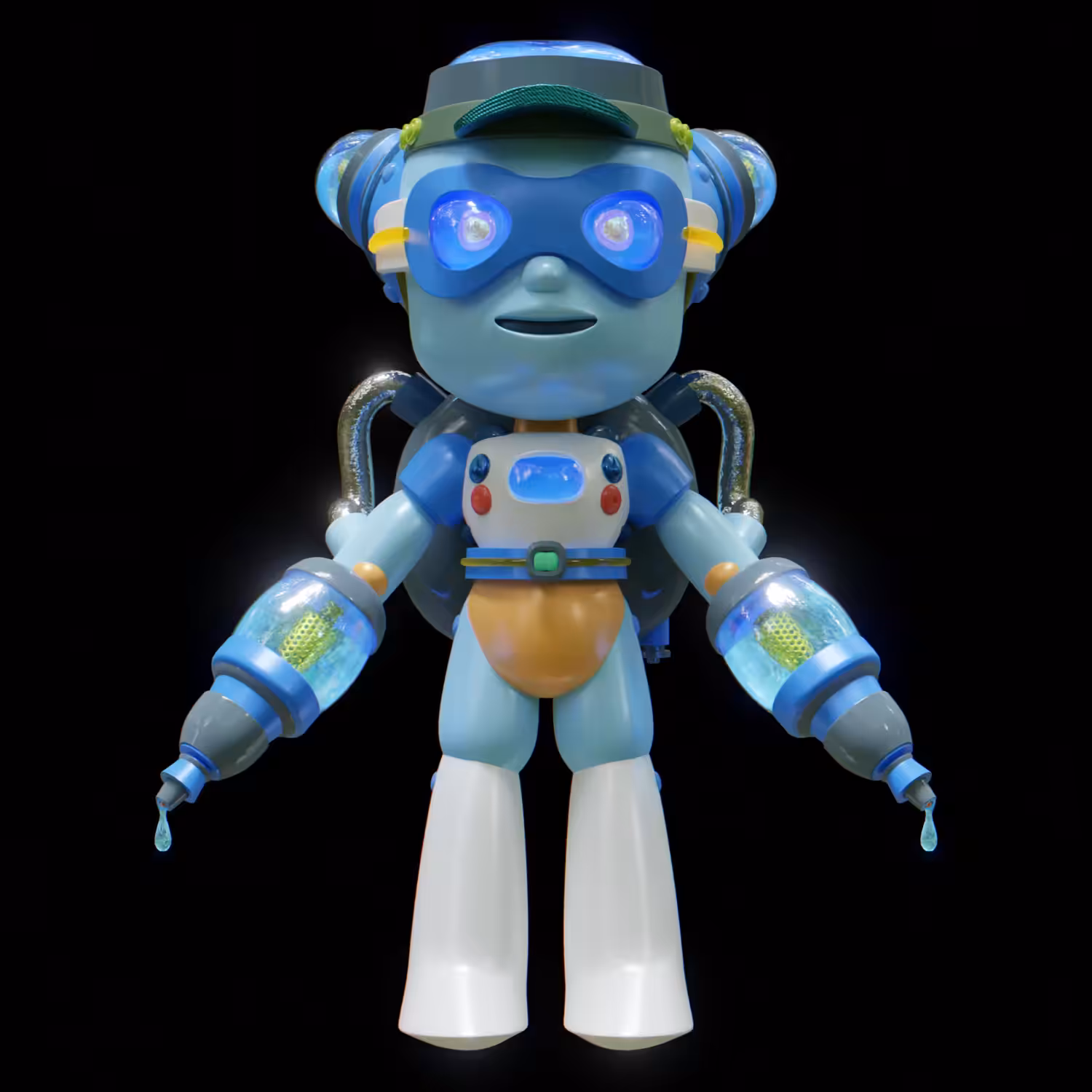SAM model 03: Water Boy