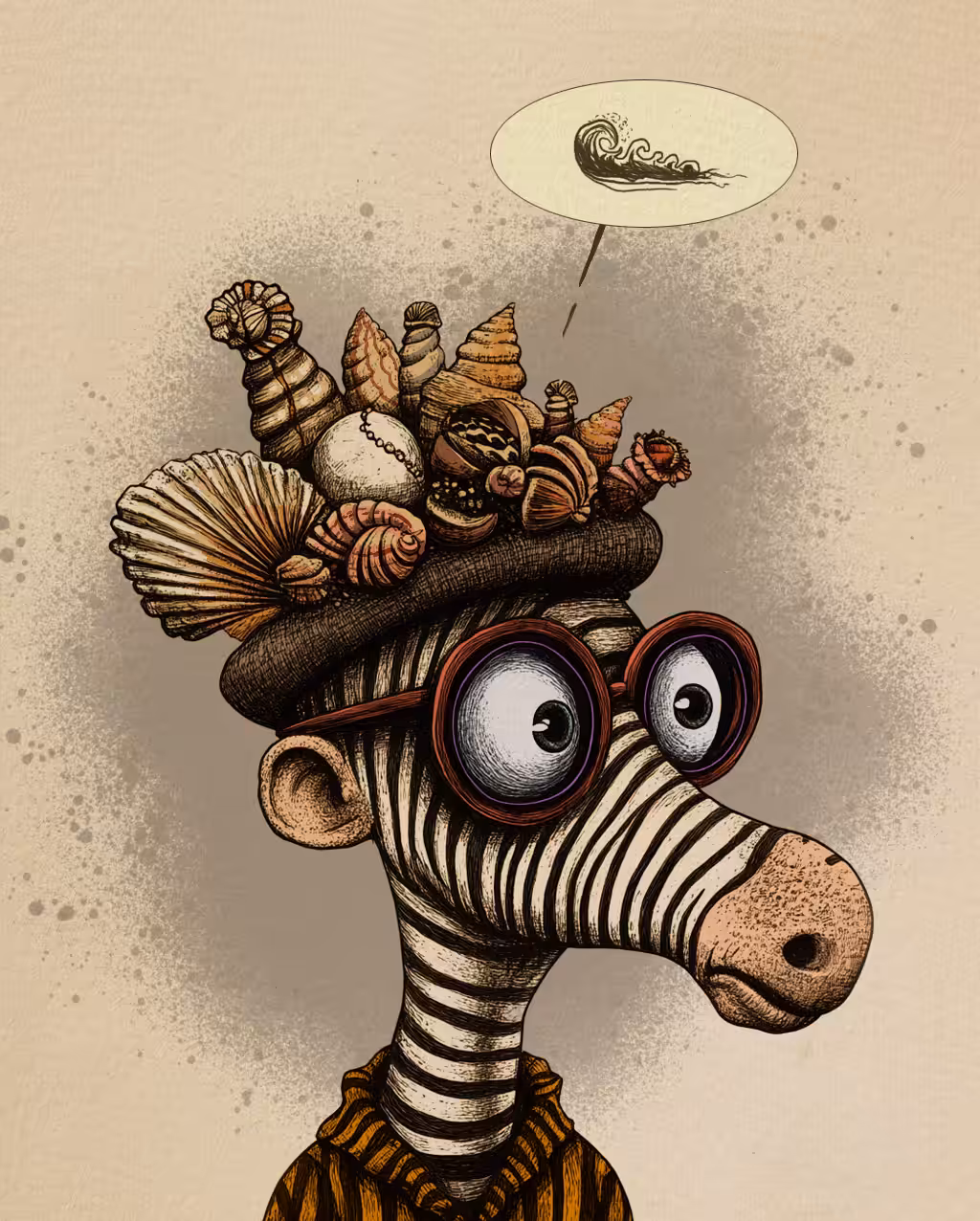 Out of World: The Zebra who ears the Sea