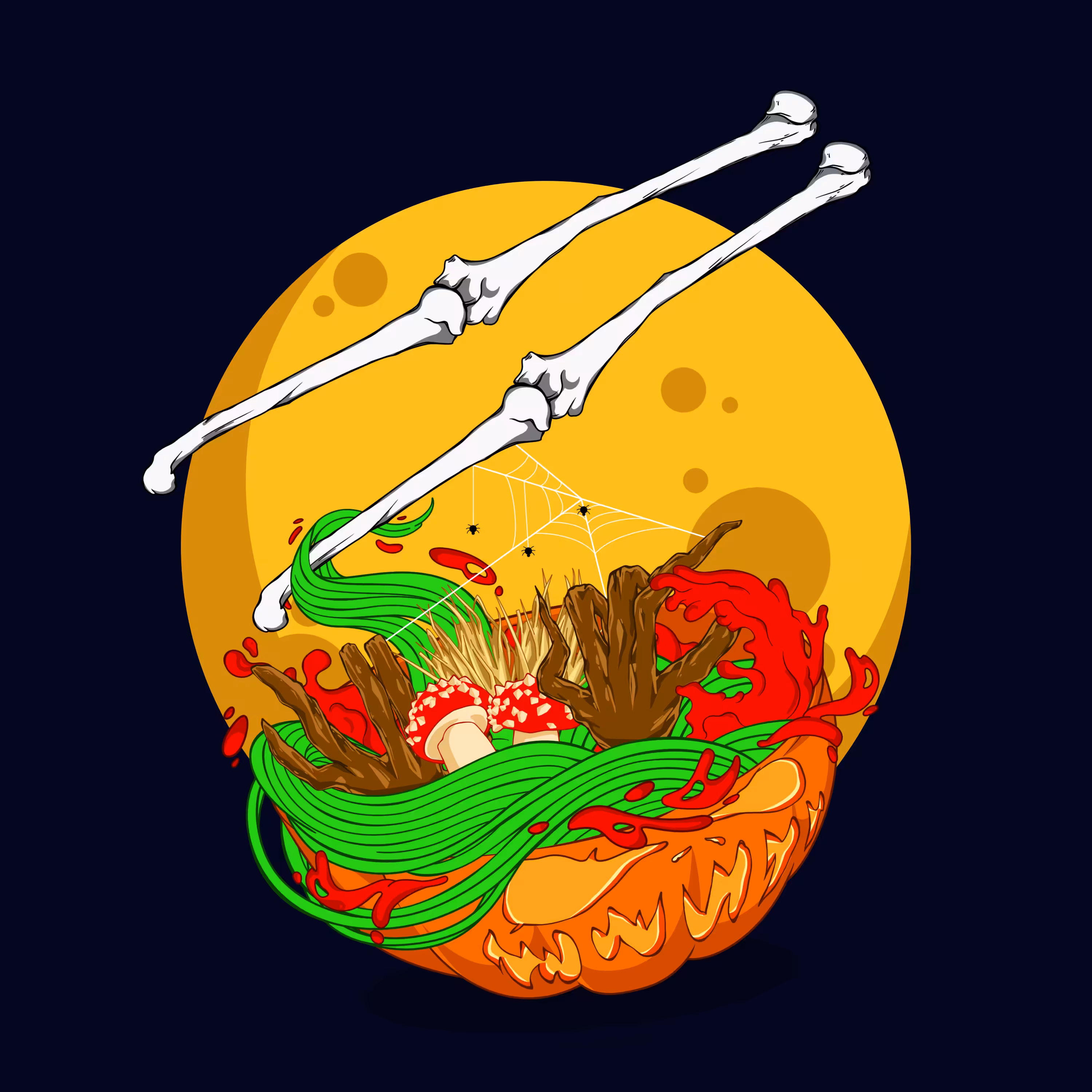 Halloween #2021 - Pumpkin lava