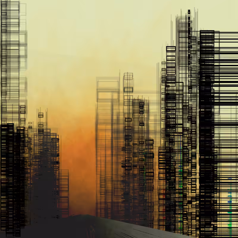 Contemporary building sketches #90