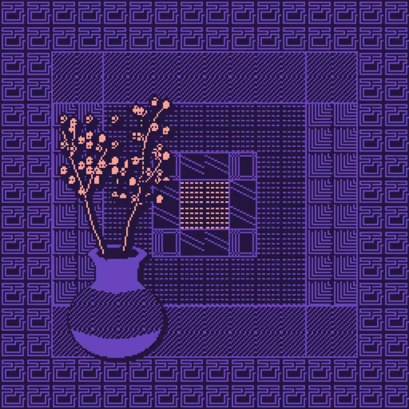Purple Vases #20