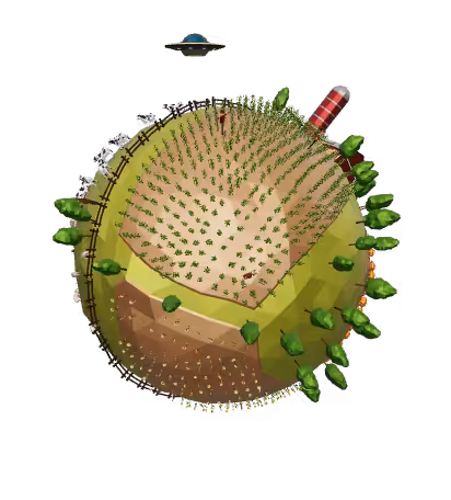 Lowpoly Spin Series "Farm"