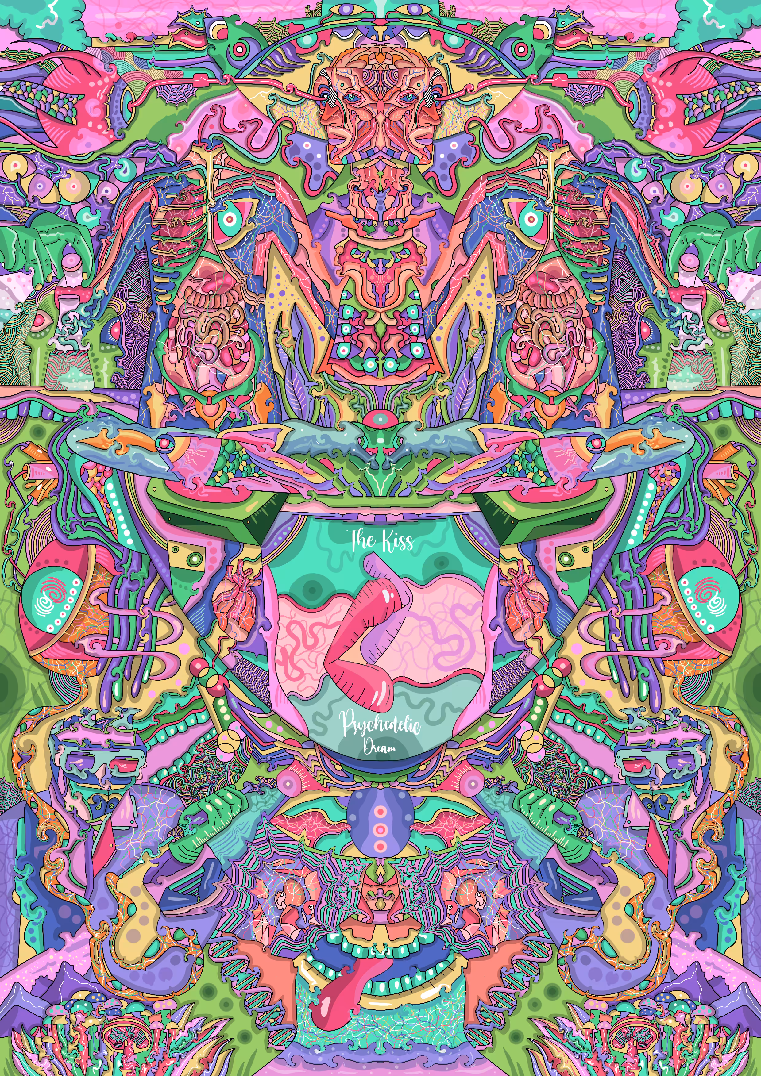 The Kiss | A Psychedelic Dream