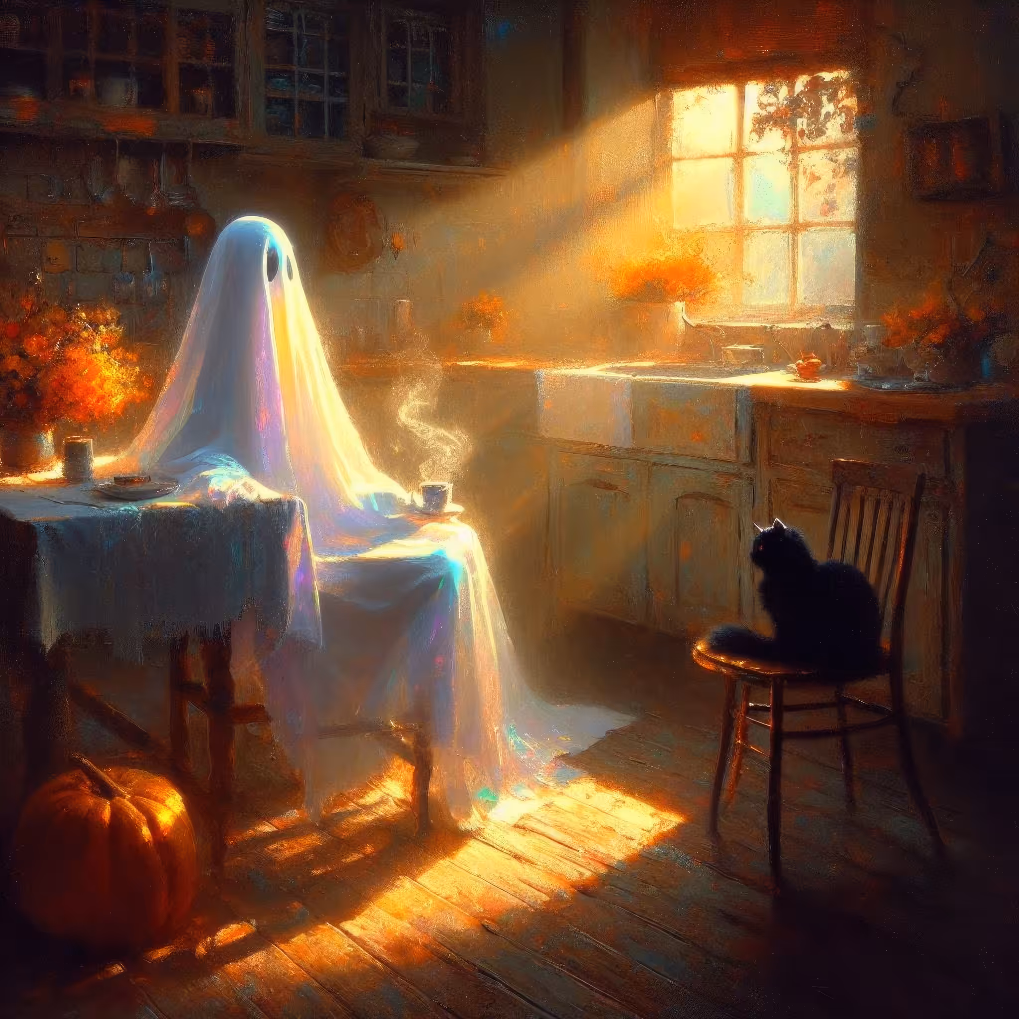 Autumn Morning Coffee