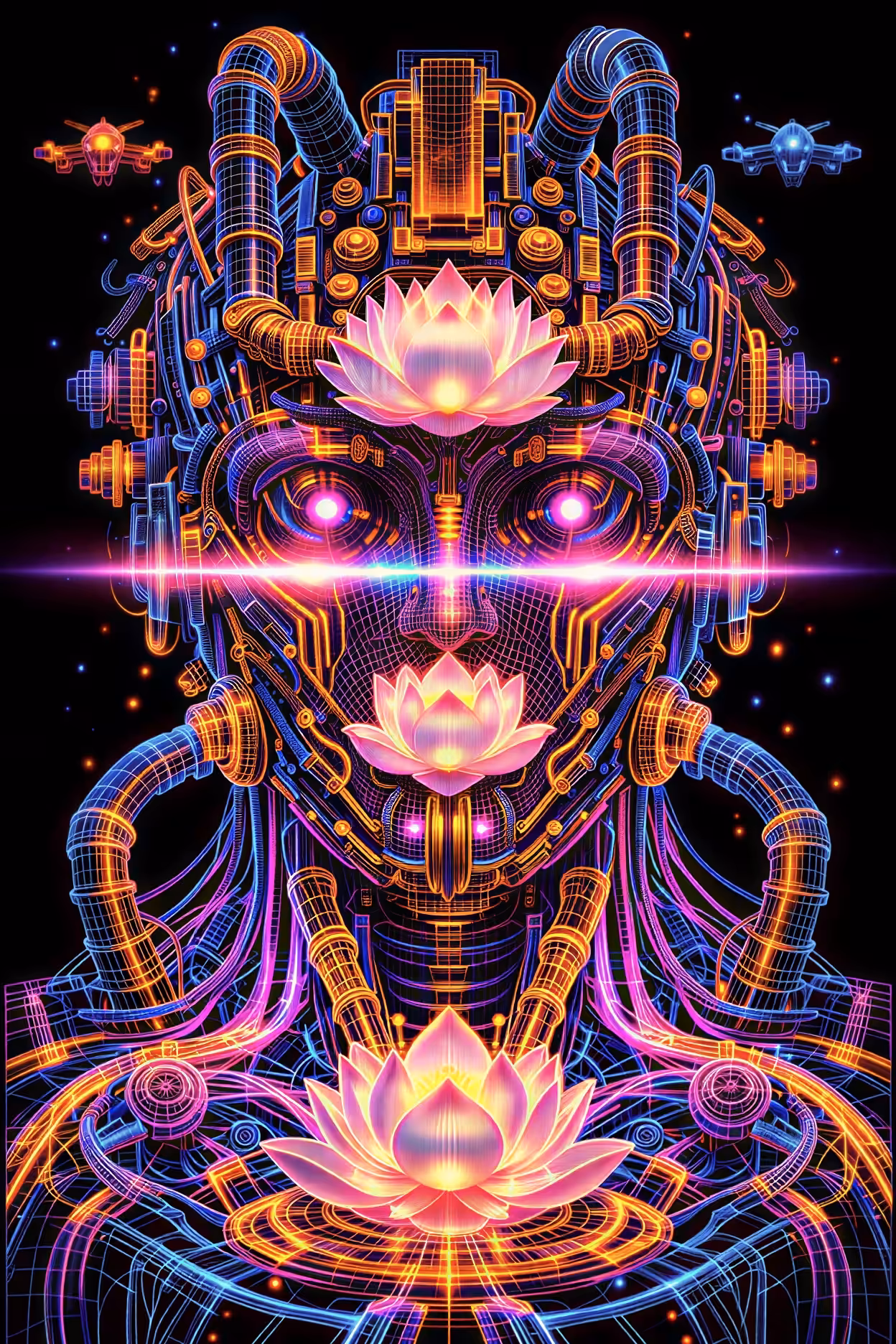 Flor do Lótus — Cybernetic Temple: Flor do Lótus XV – Inner Resonance
