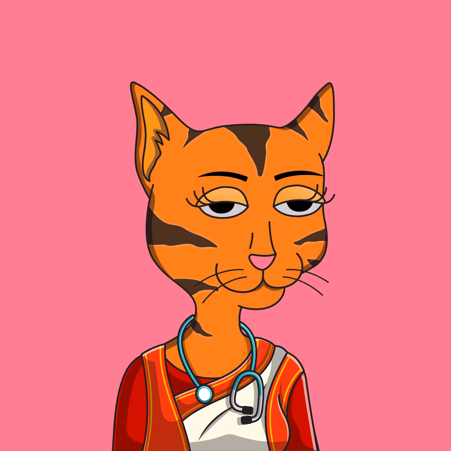 Girl Cats Club: Girl Cat #498