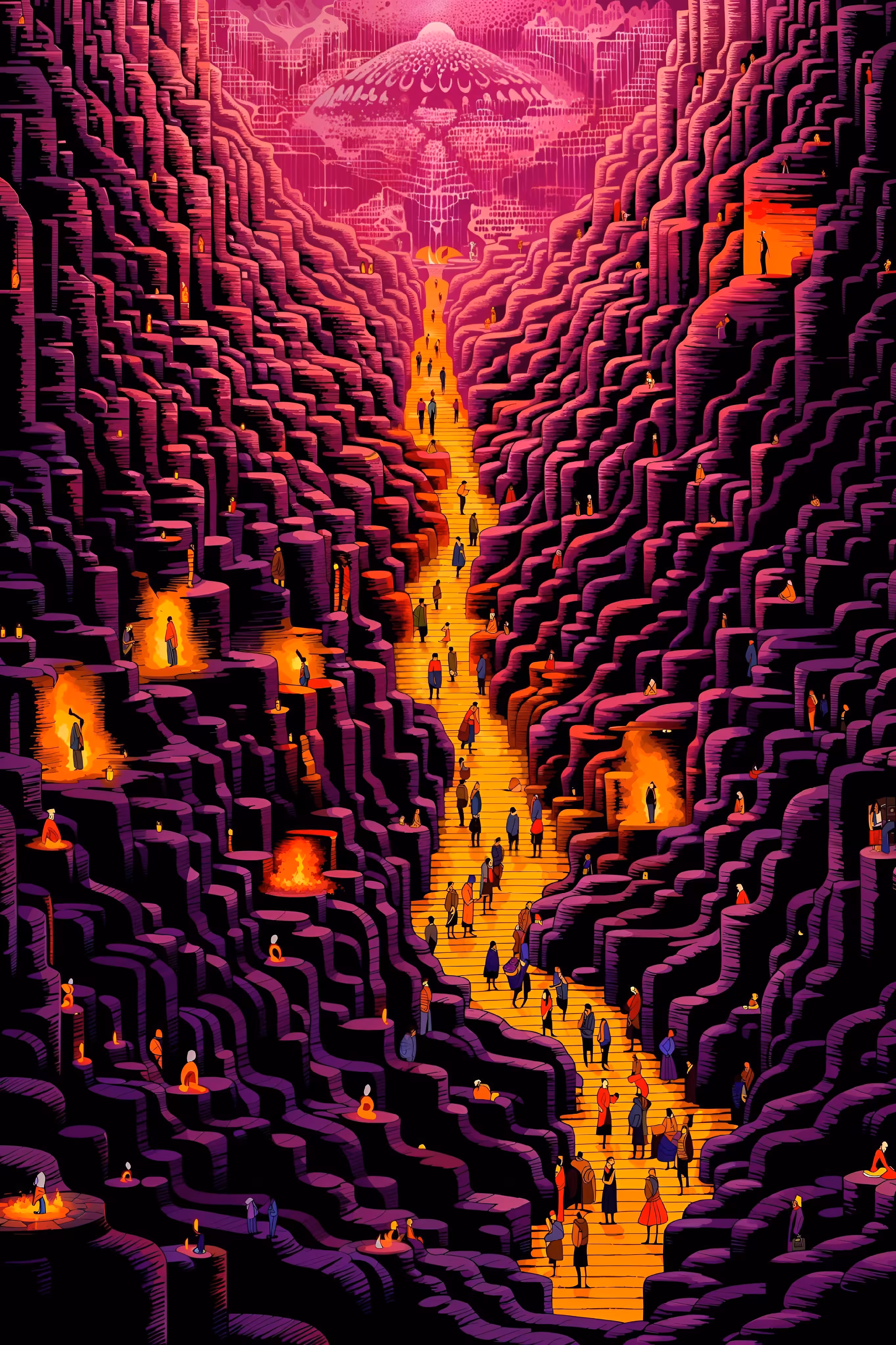 the baryon pilgrimage 