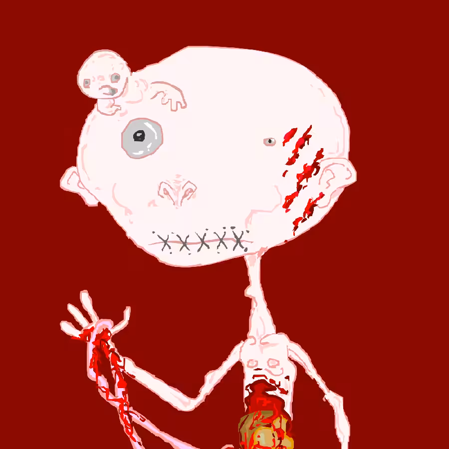 Ugly Devil Boy #1070