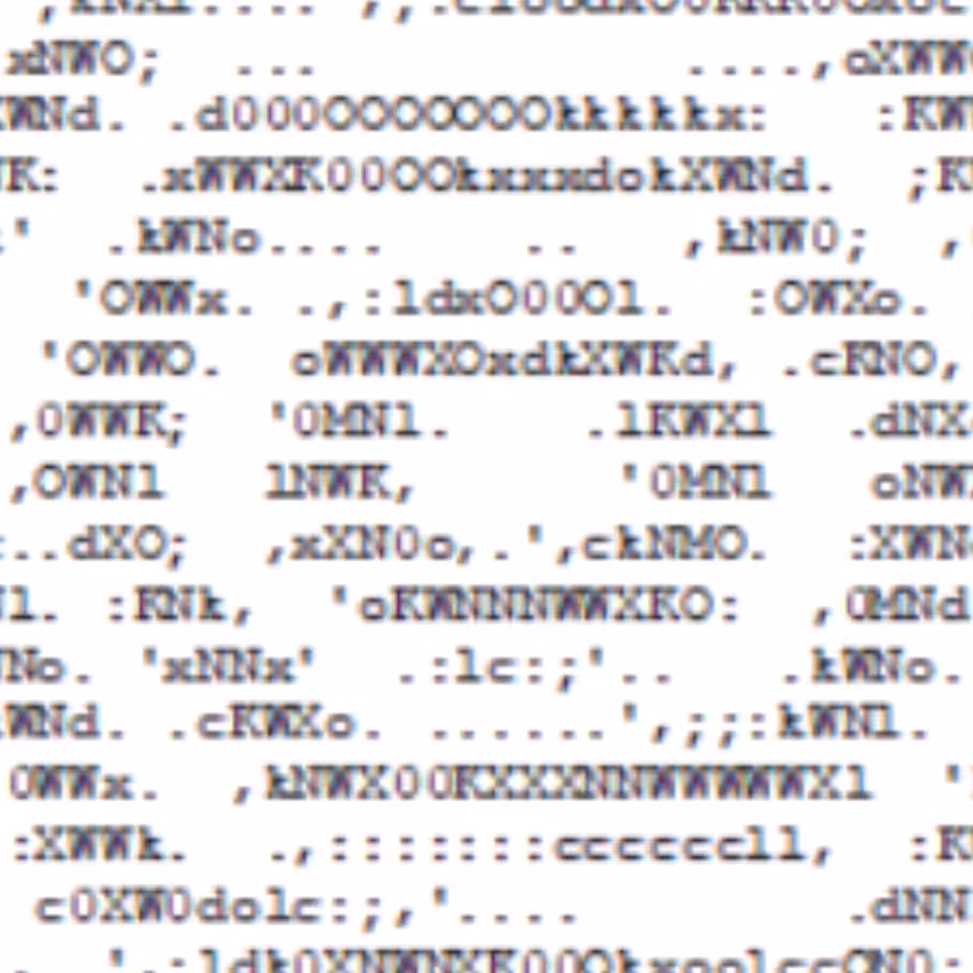 INFINITE ASCII