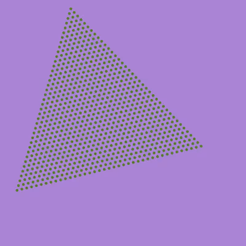 Triangle Color Study #17