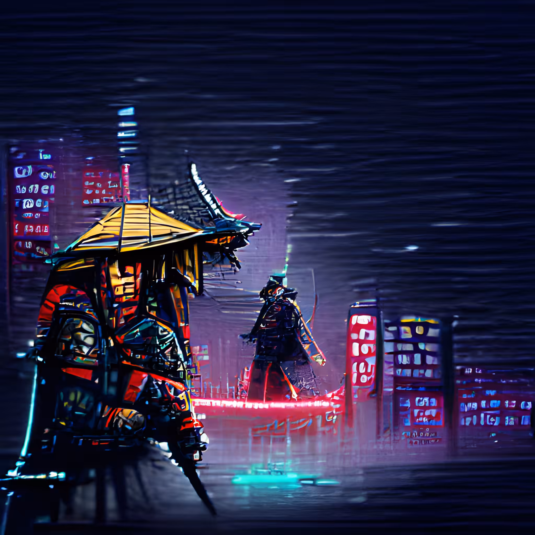 Cyberpunk Samurai #21