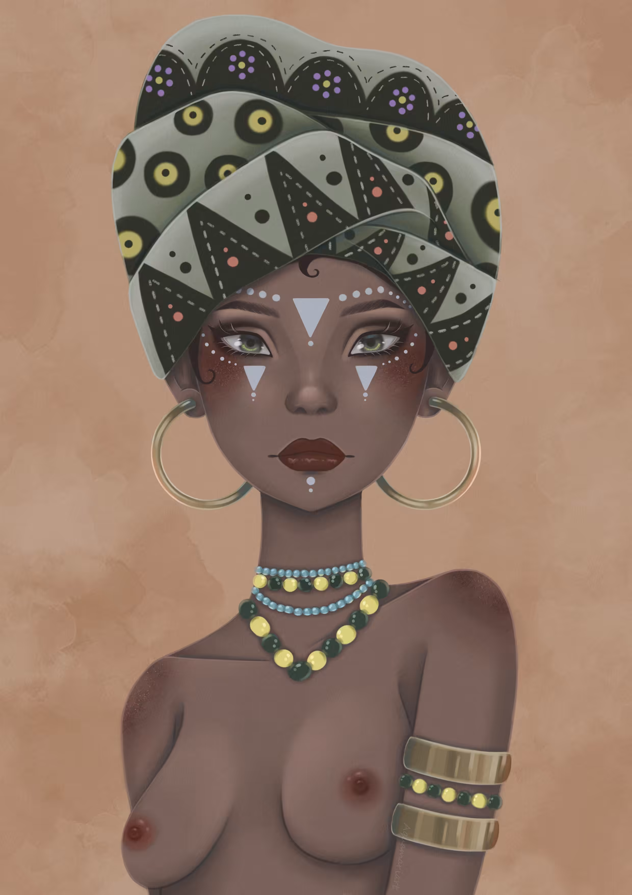 African woman energy