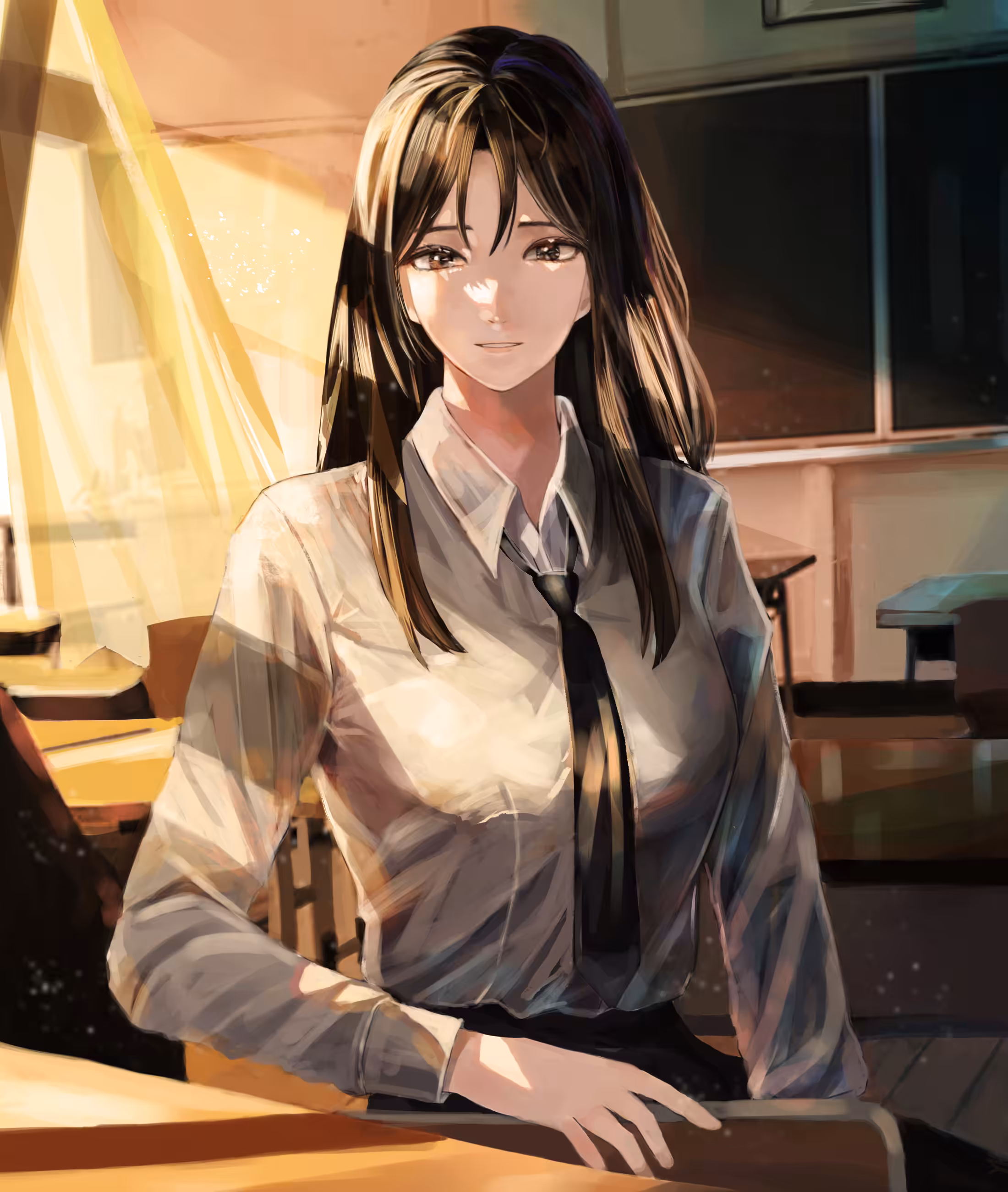 After class