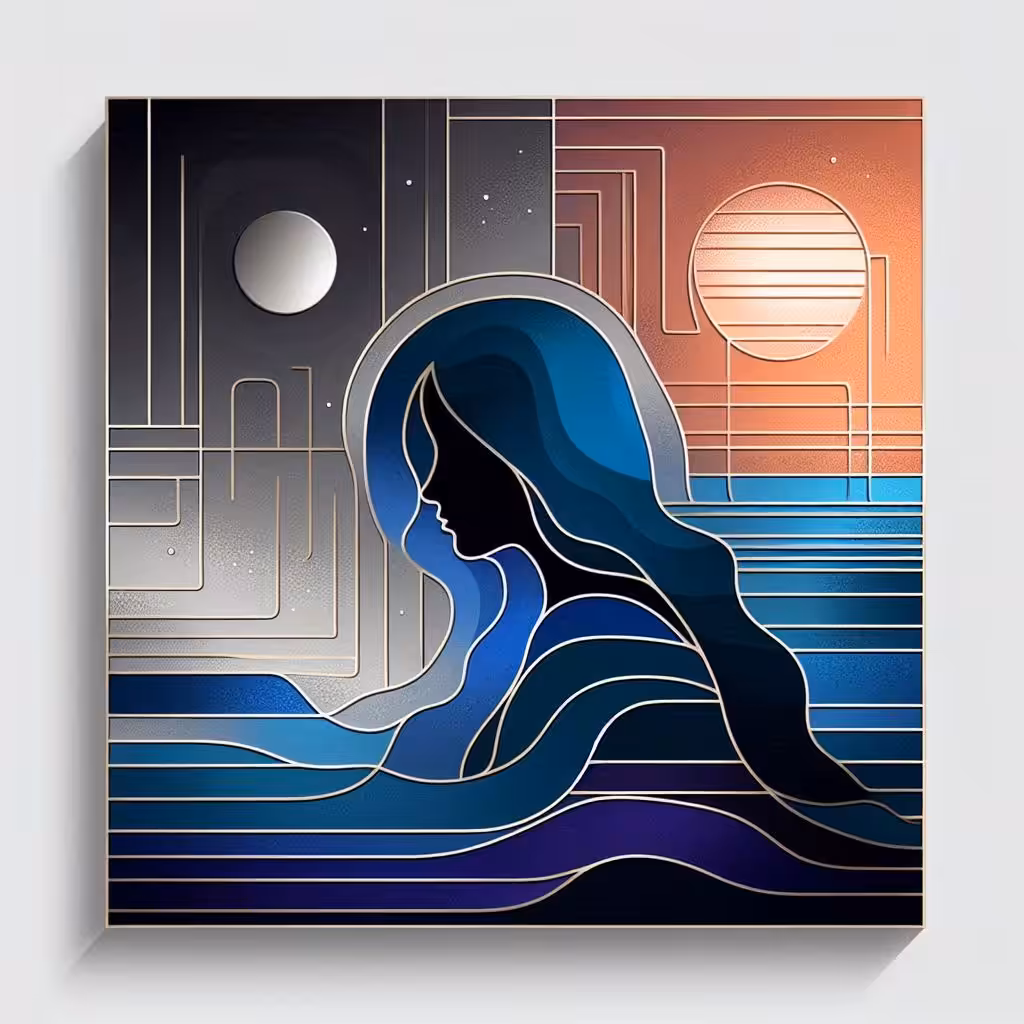 Violet Girl VII