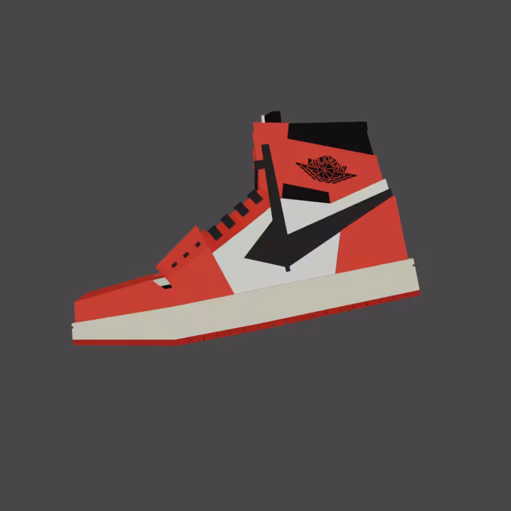 NIKE AIR JORDAN 1 RETRO CHICAGO BULLS PATENT