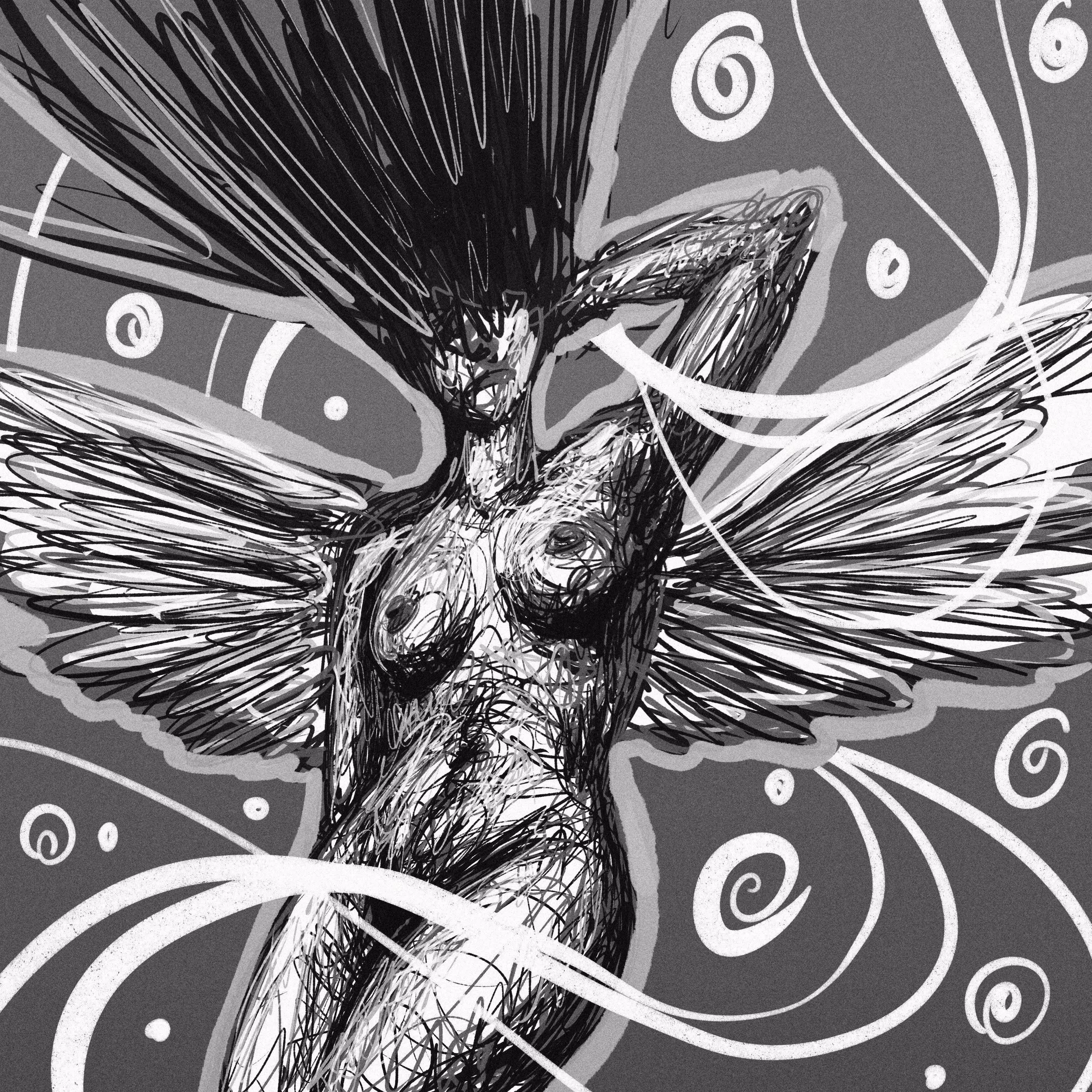 Wings (B&W version)