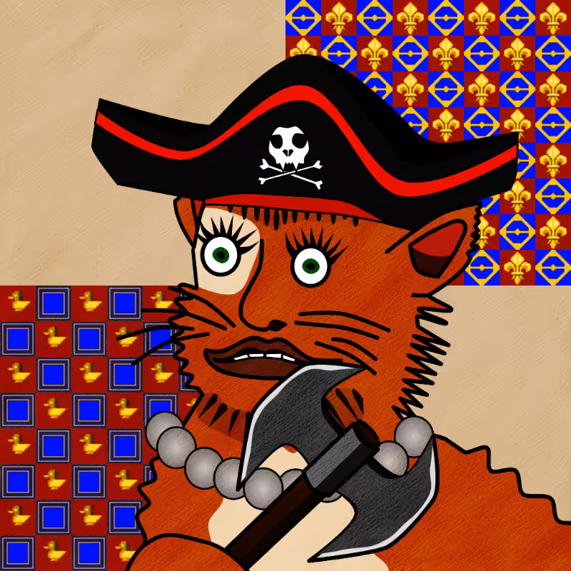 Famous Medieval Cat #100