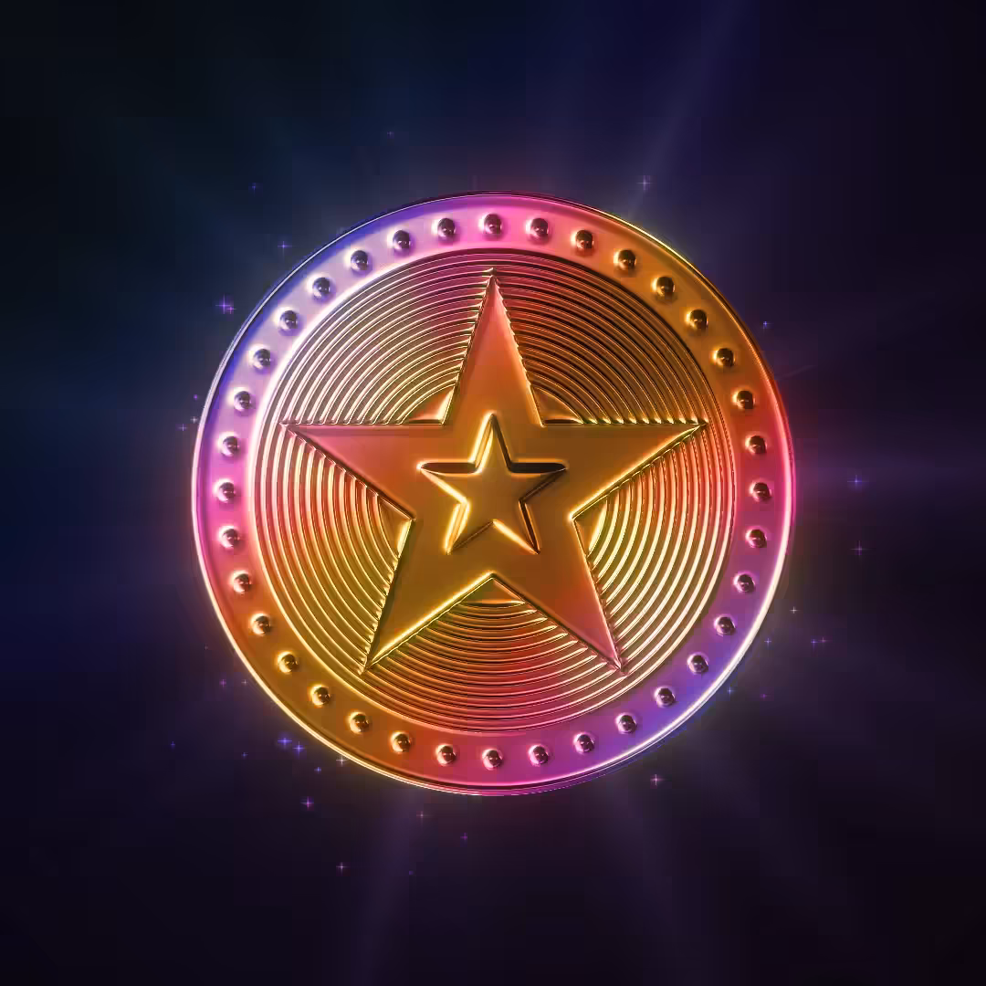 ENCHANTED COIN #001 [LUCKY STAR]