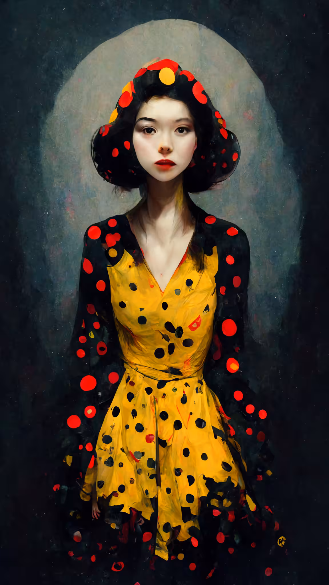 Lady Chiyeko by Kusama