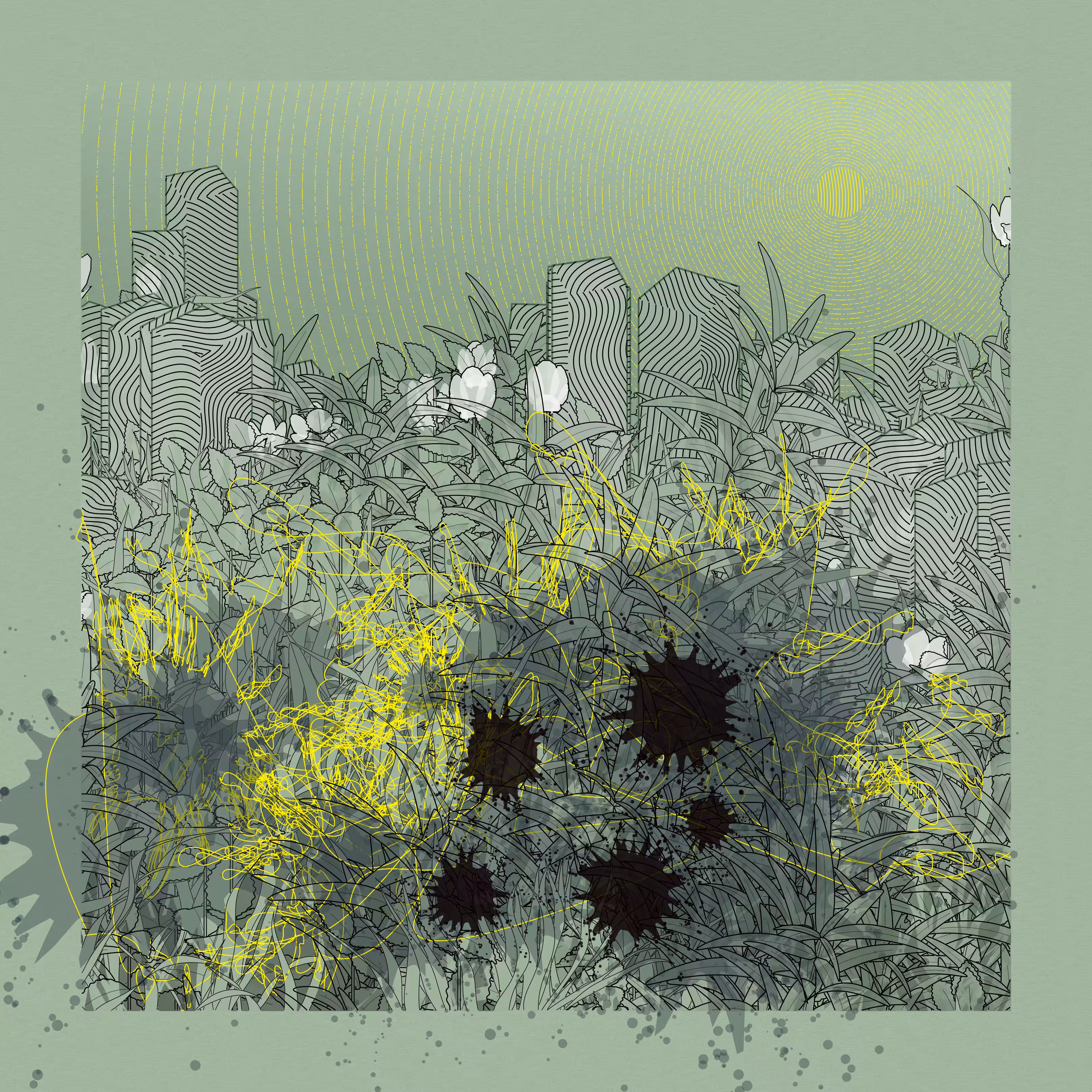 Landscape with Carbon Capture #743