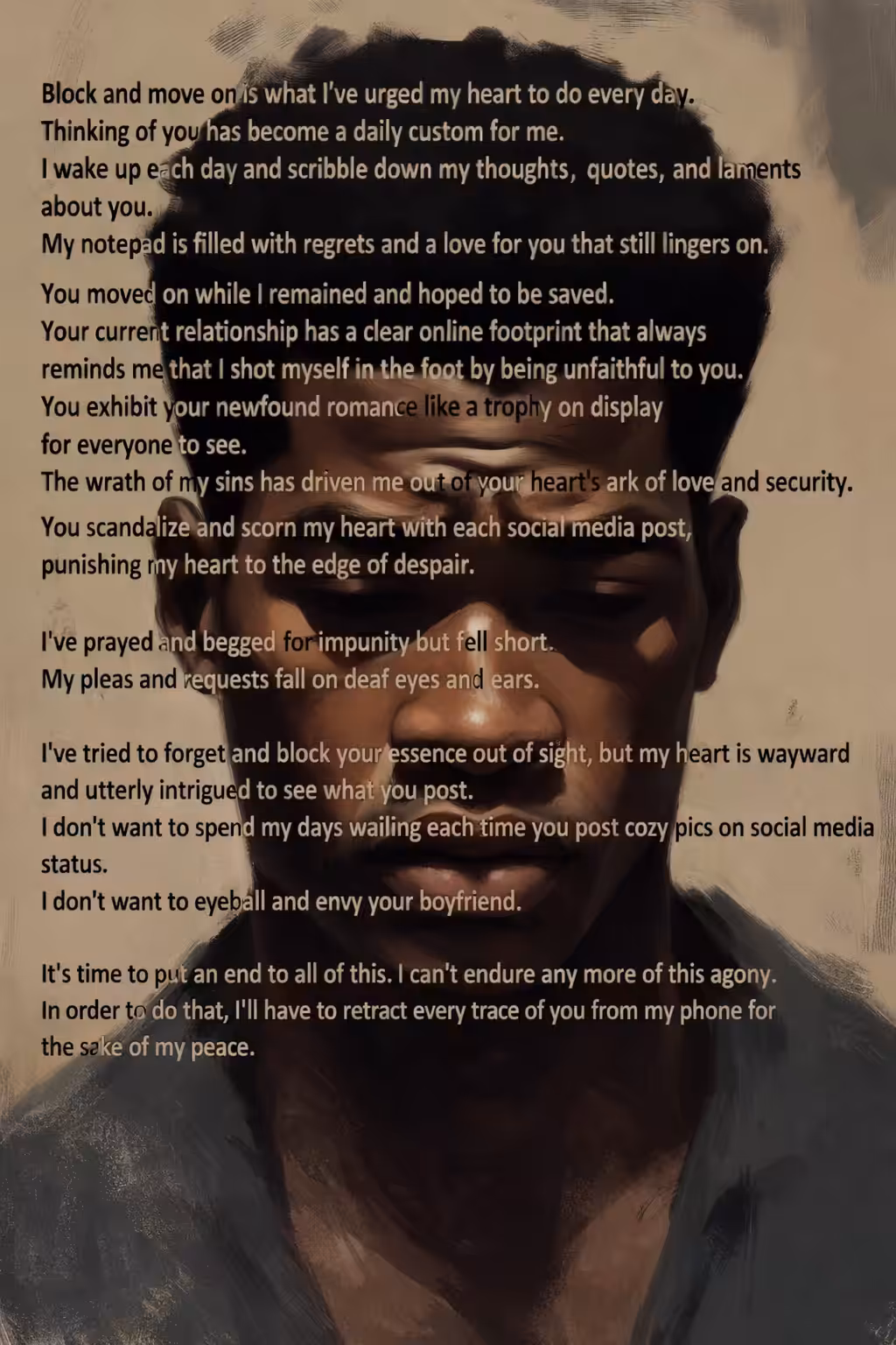 My portrait of longing 