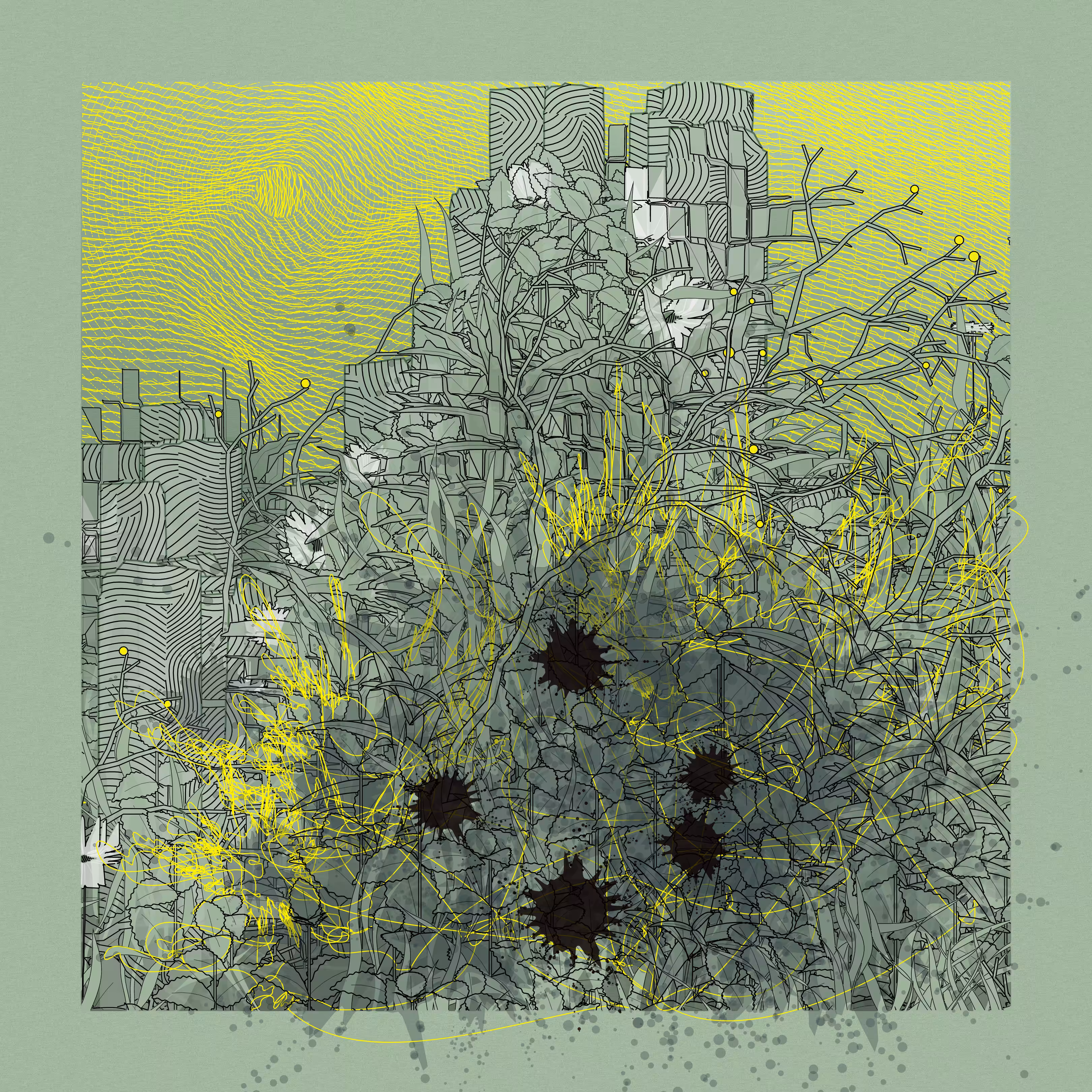 Landscape with Carbon Capture #7931