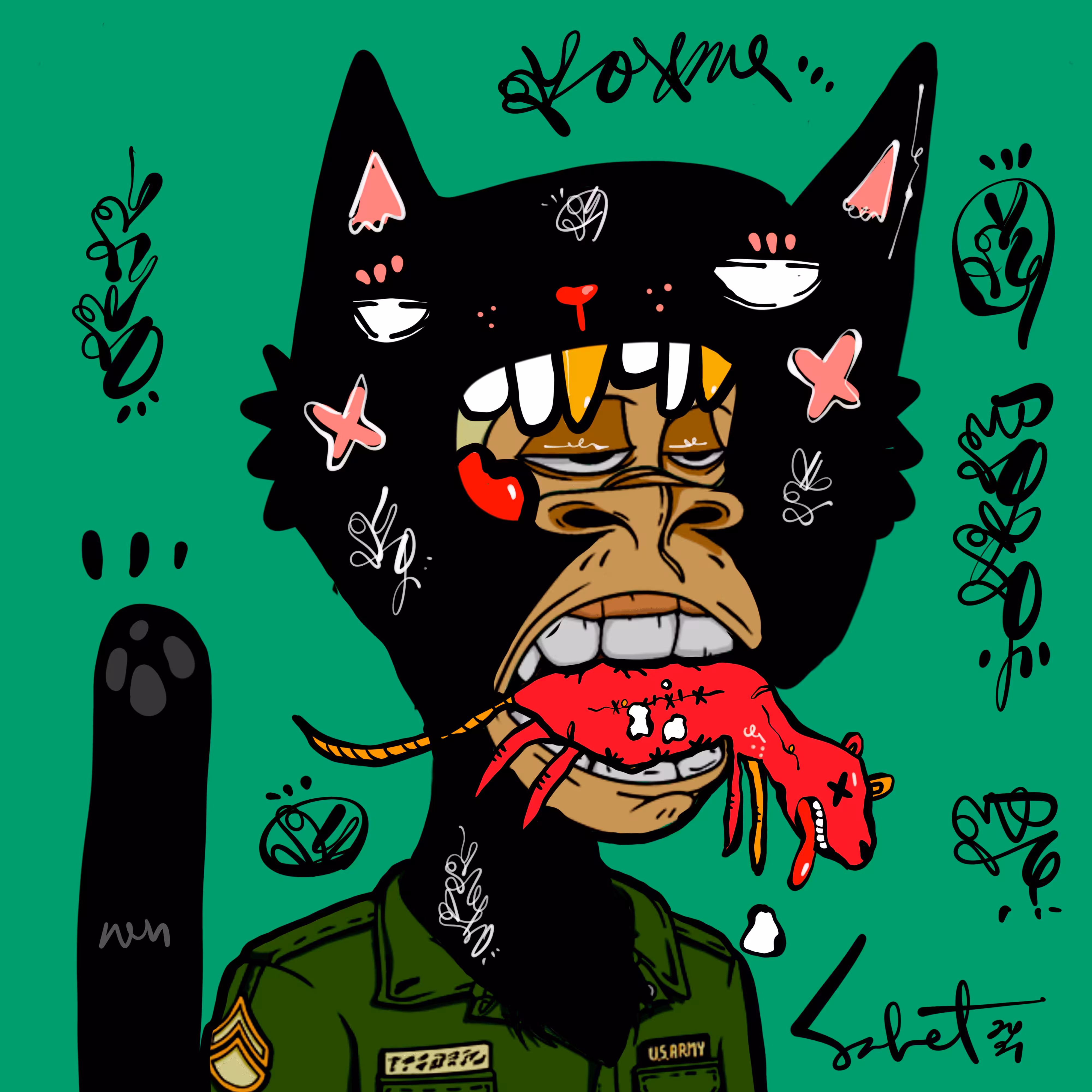 Ugly Kittes by Sabet Special Edition BAYC