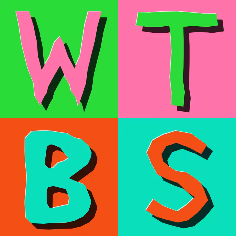 Waiting To Be Signed Logo with Wobbles #49
