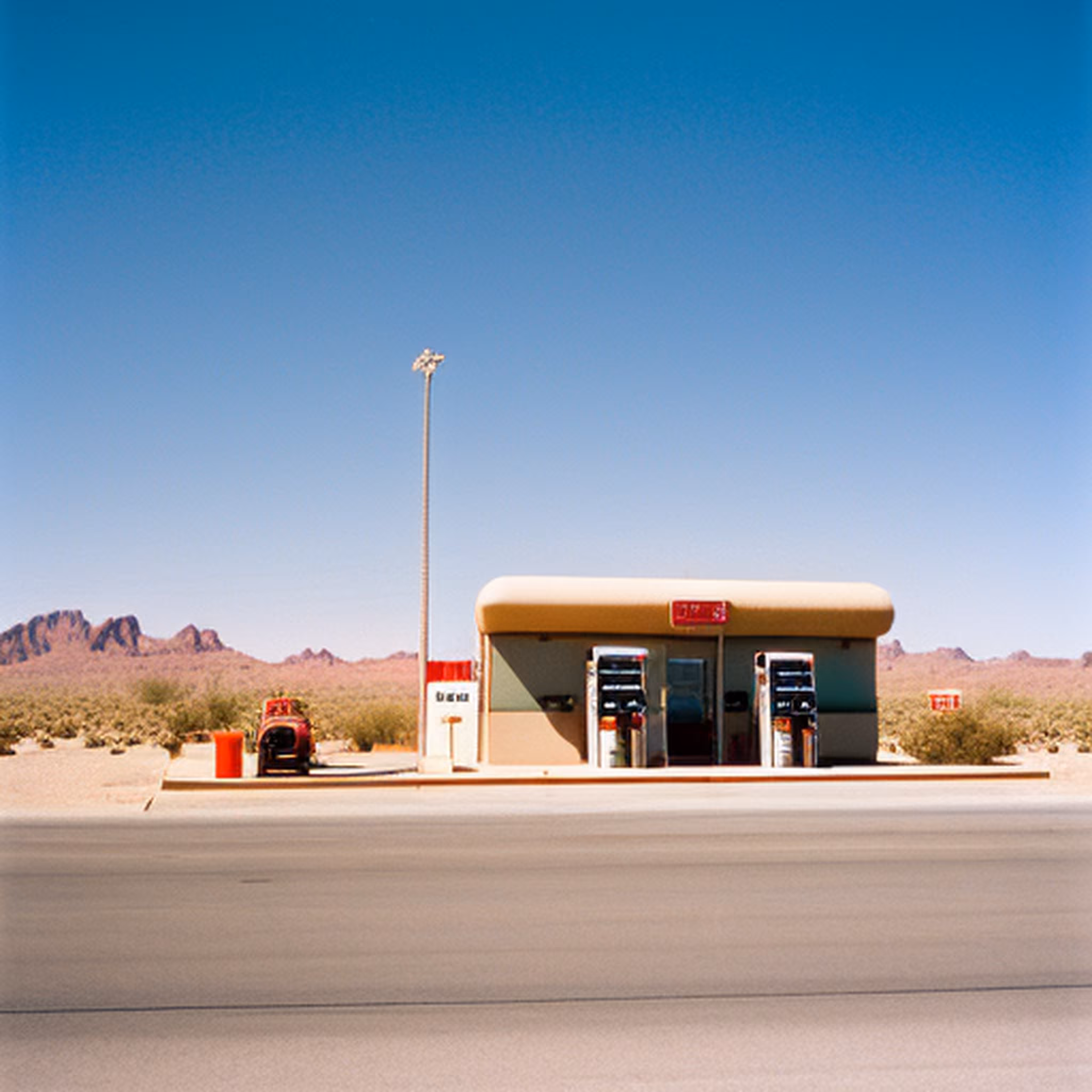 Mirages in the desert #9