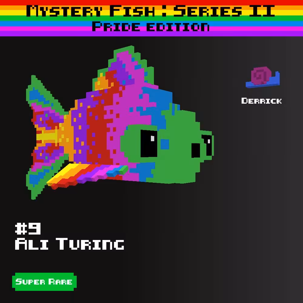 Ali Turing :: Mystery Fish : Pride Edition #9 
