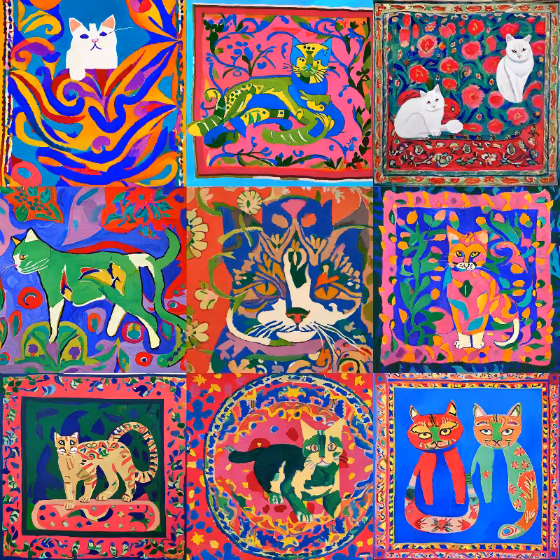 99 Patchworks of 9 Lives #33