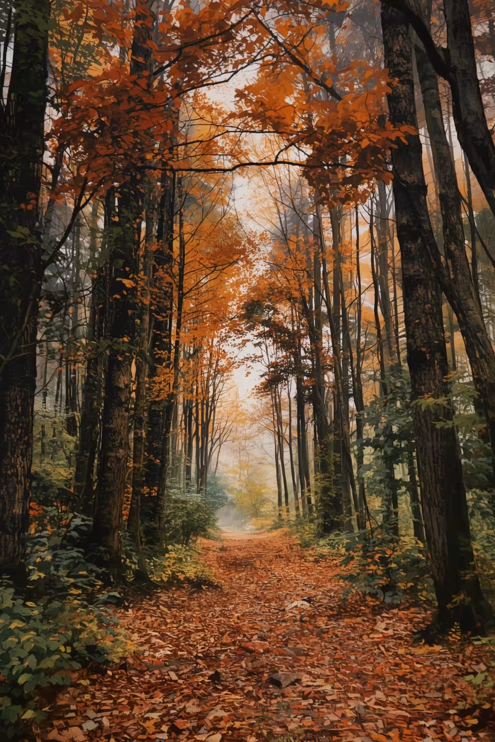 Autumn in the forest