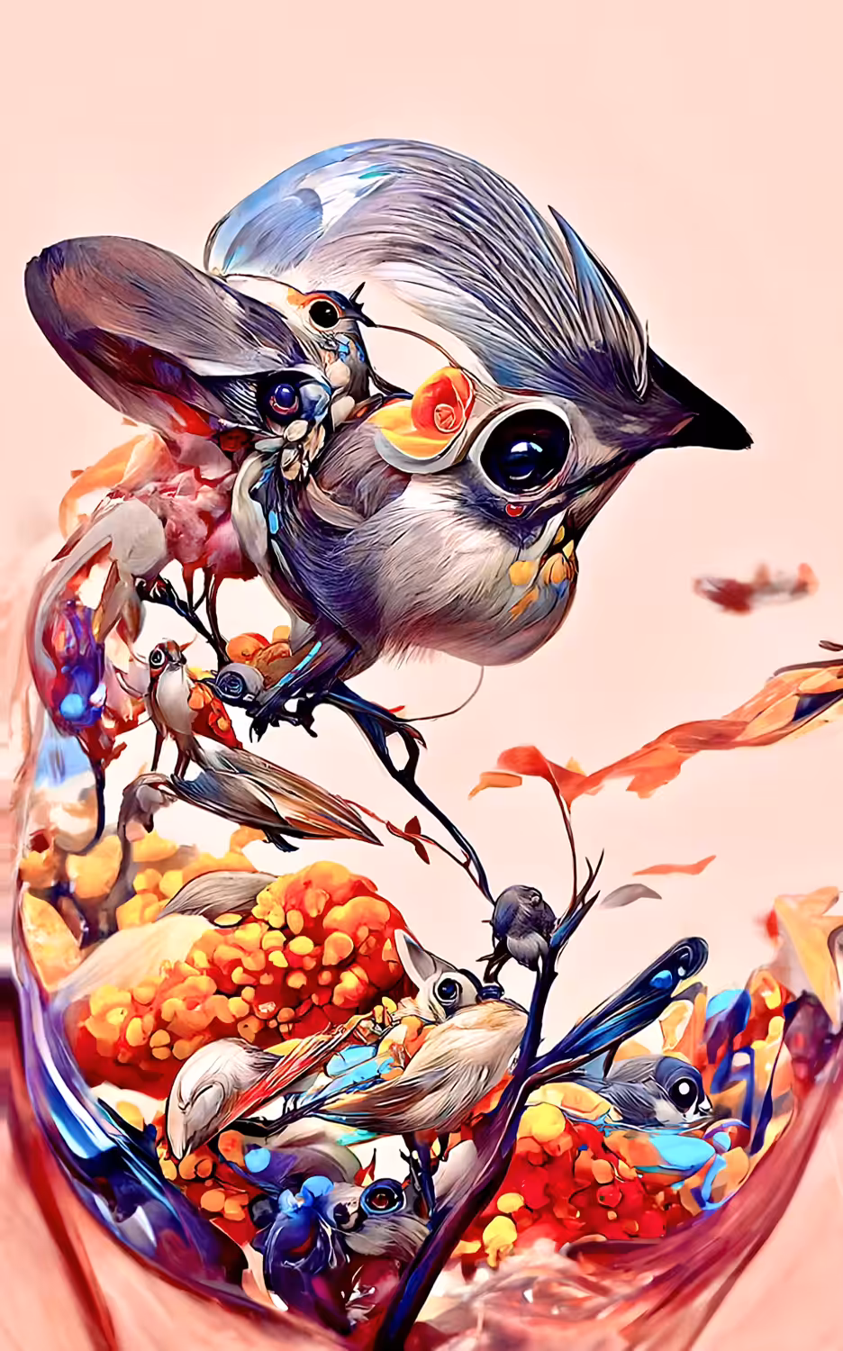 Biorobotics Tufted Titmouse