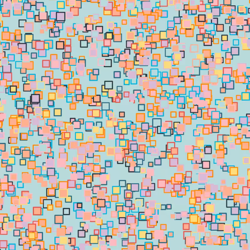 Generative square blocks - Pastel Palette - Special Edition