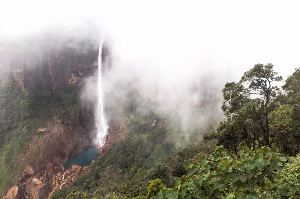 Nohkalikai Falls, Cherrapunji, Meghalaya, India