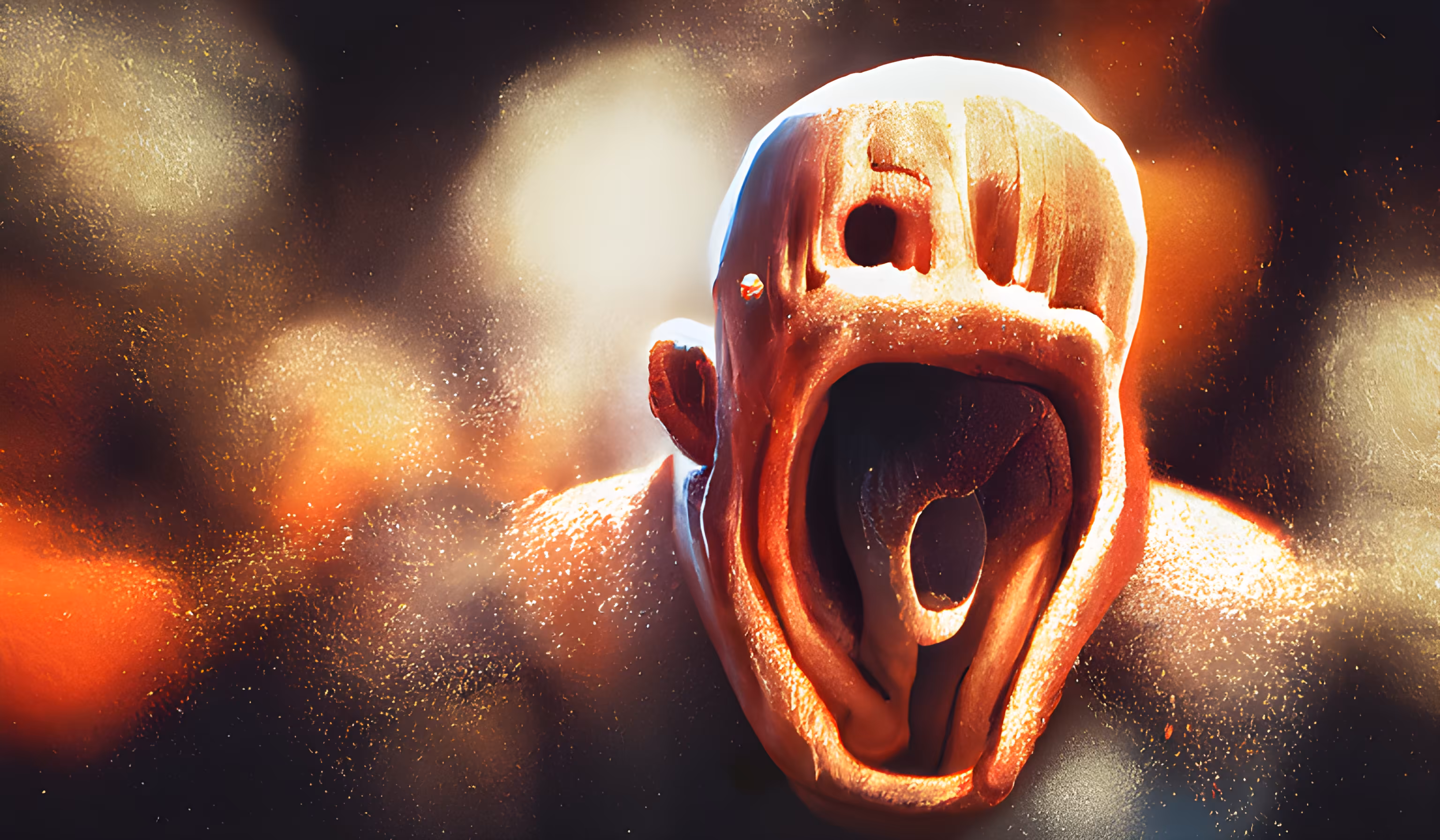 screaming man 002