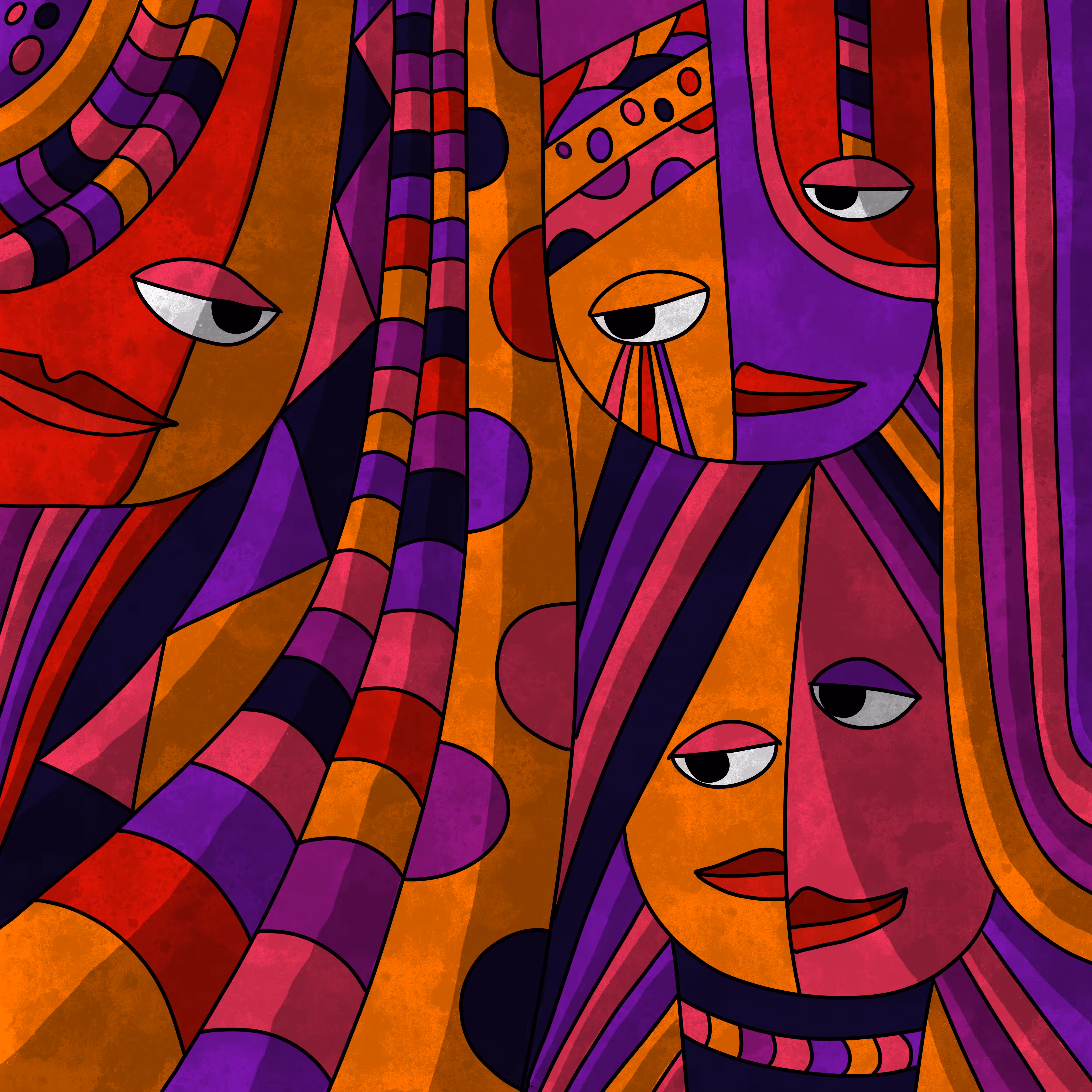 Abstract of a thousand faces 005