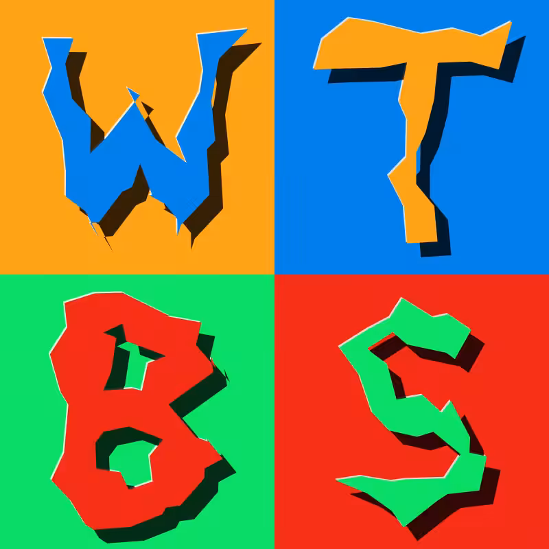 Waiting To Be Signed Logo with Wobbles #11