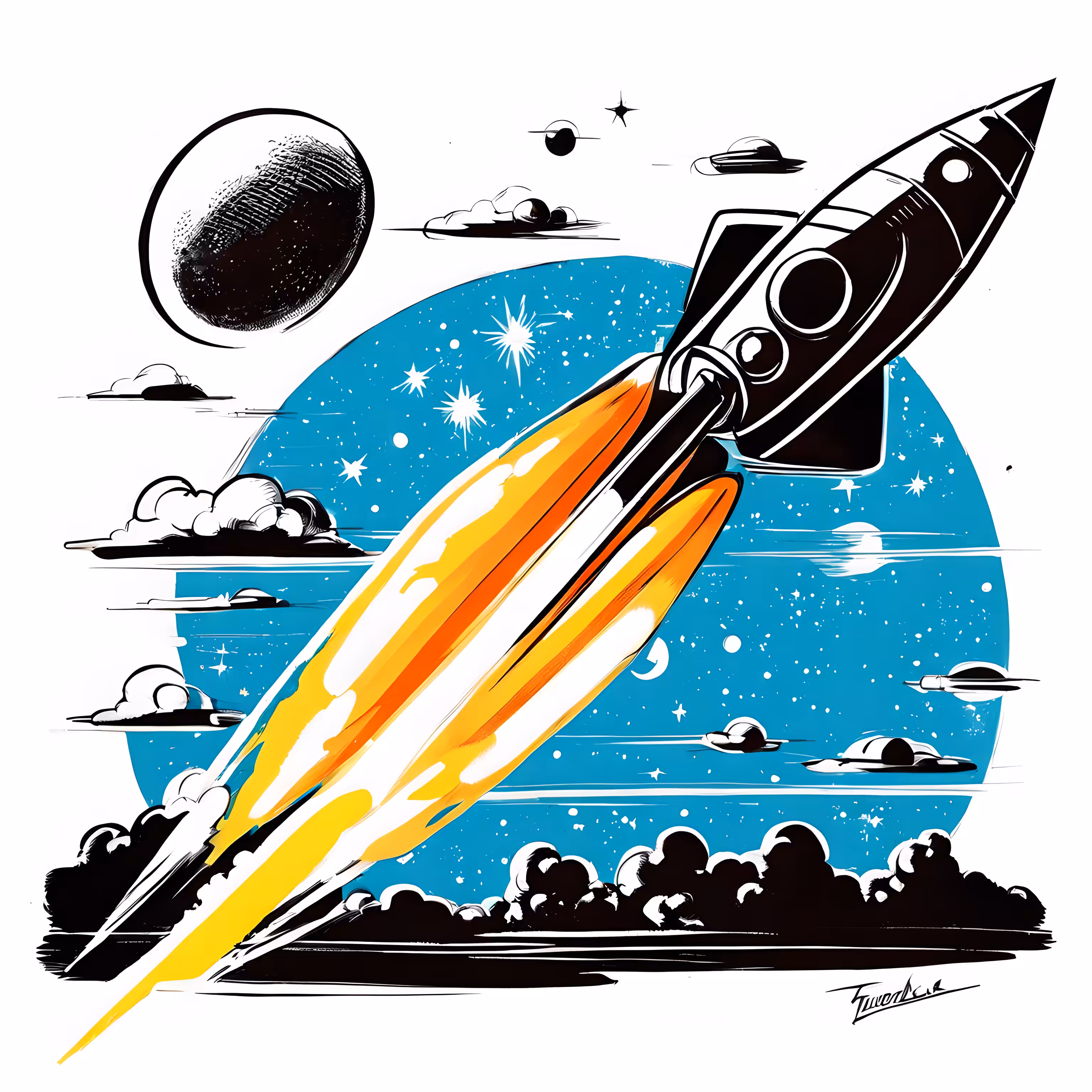 Wish You Were Here: Retro Rockets #14