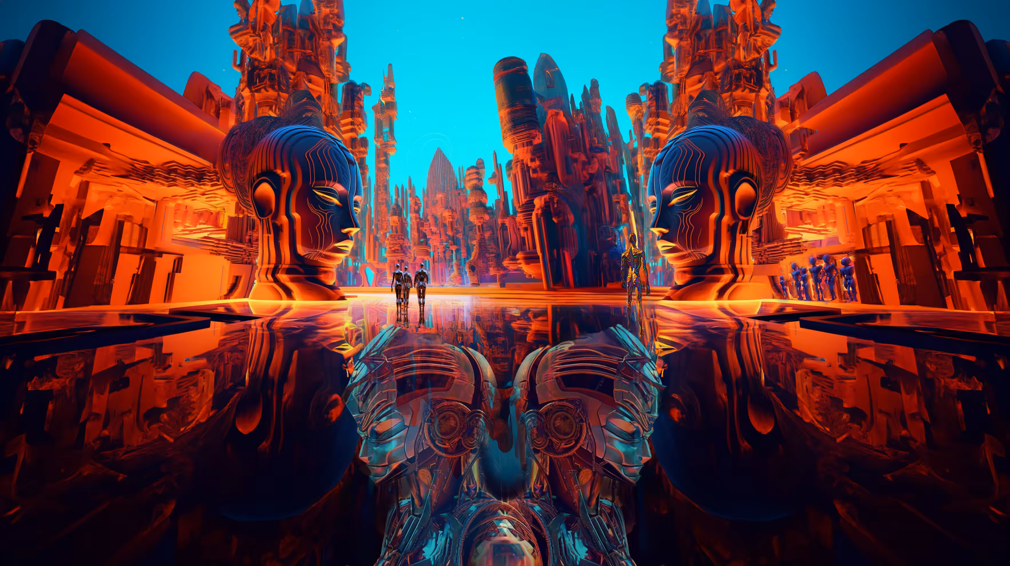 Day 5 - 100 Days of NFTs -monument to twin flames