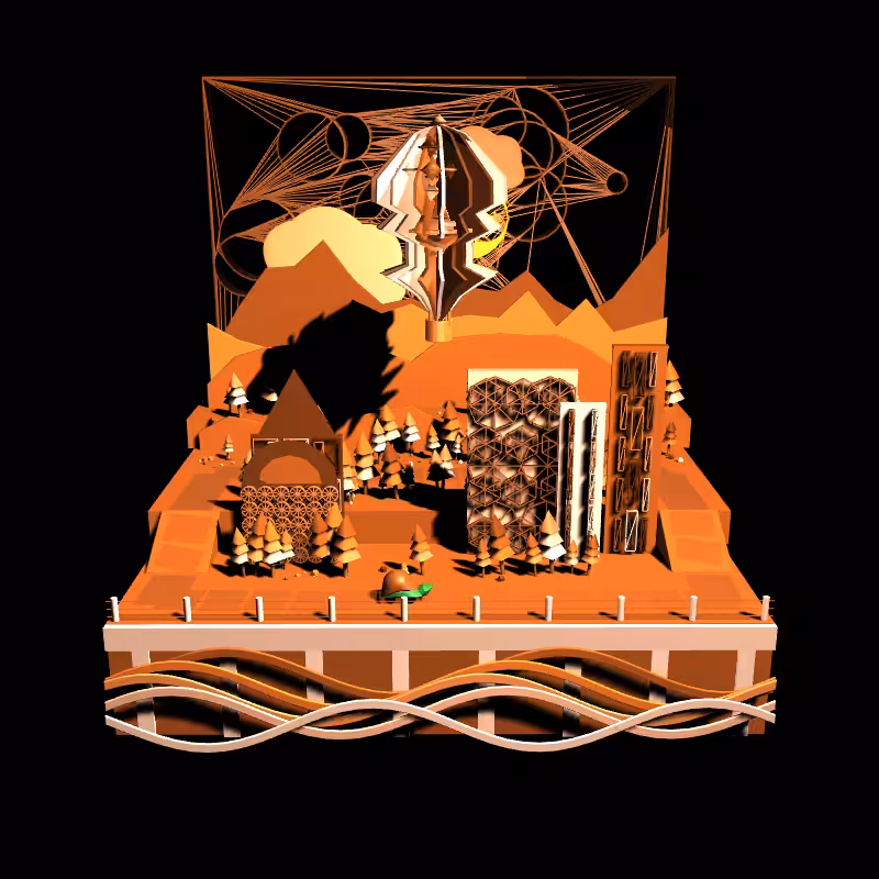 Paper Art 3D #232