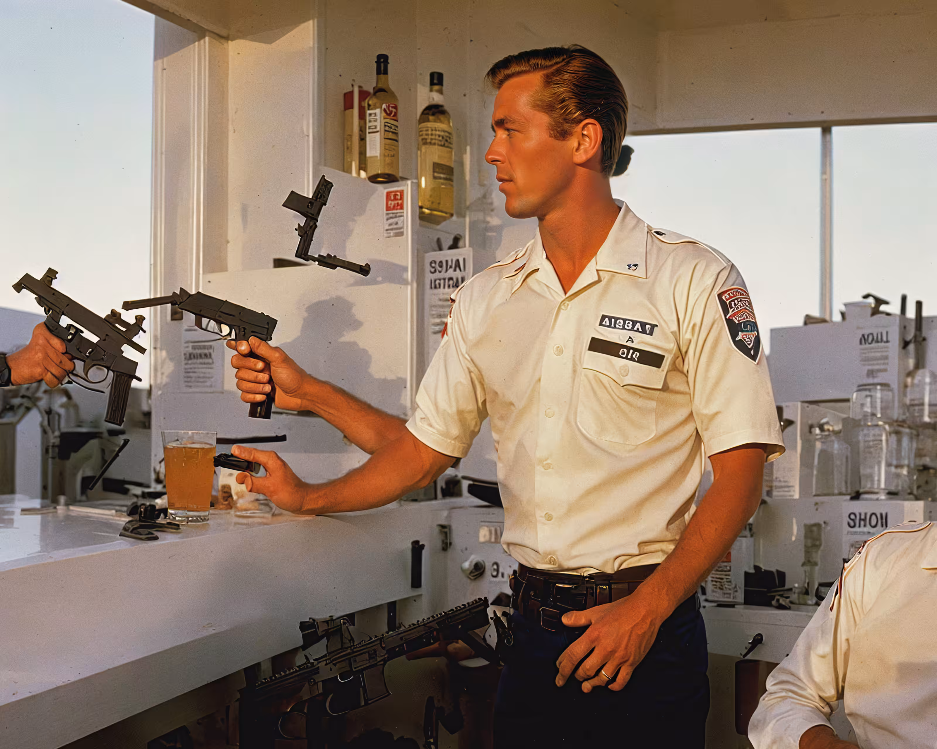 Cocktail Gun Drink