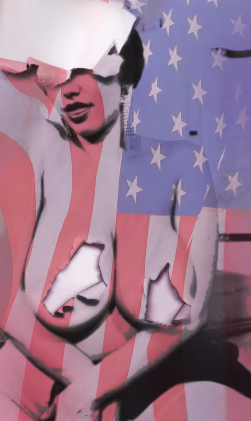 Censorship Rights + Lefts #1 (US Flag)