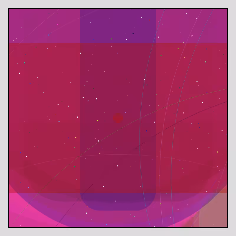 Color Field Starry B #214