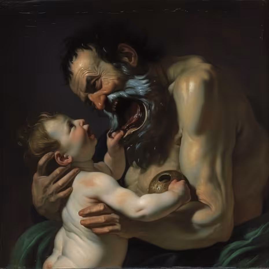 Saturn Devouring His Son