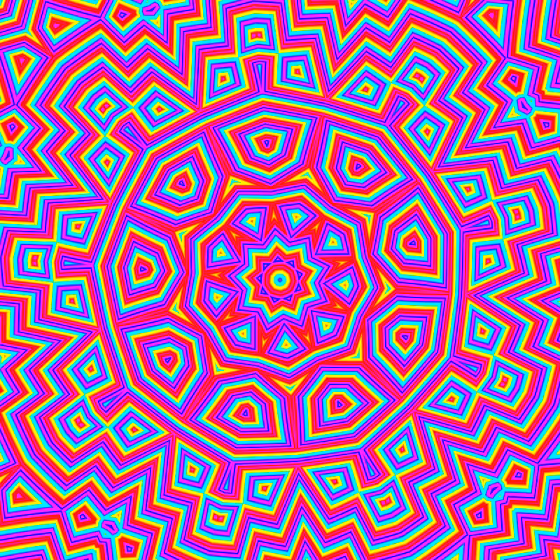 Psilocybin vision #3 - #fxhashturnsone #22