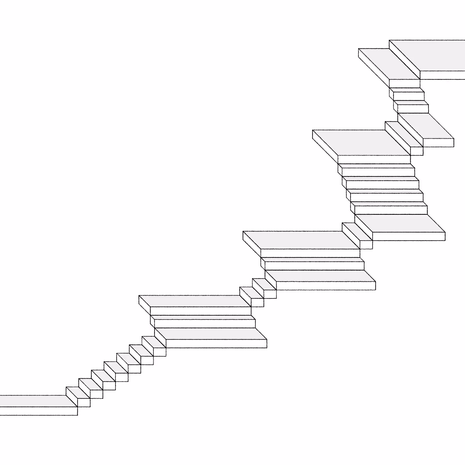 Stairs in a room #12