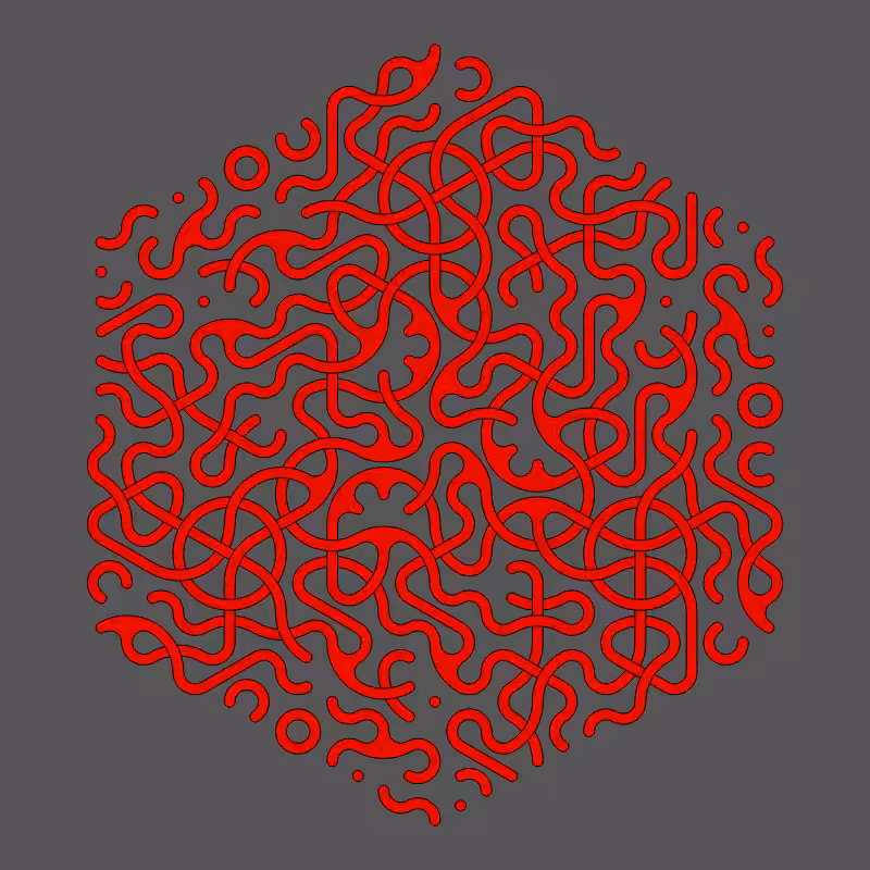 Threefold Symmetry - Dark Variations #25