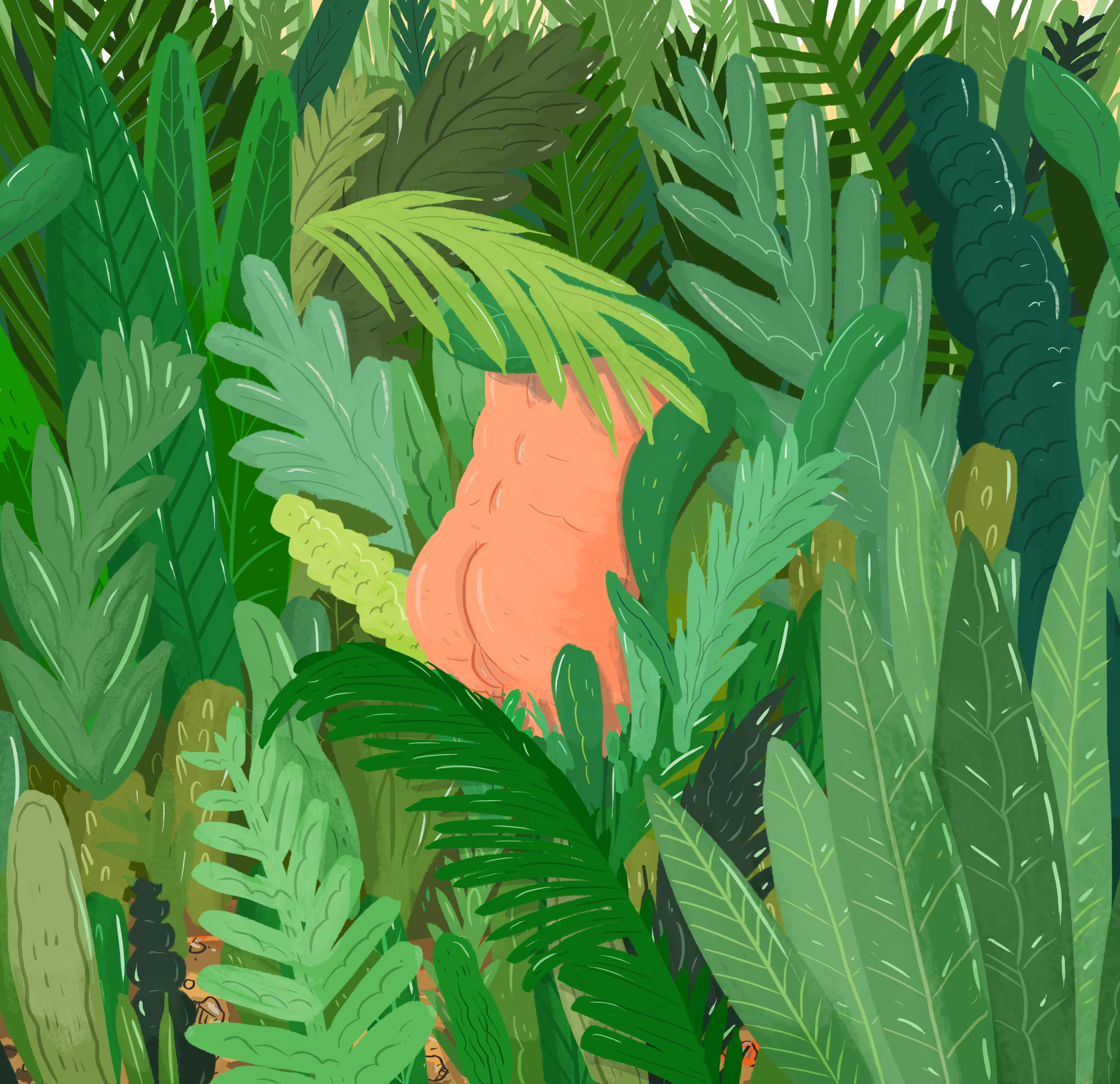 Jungle Peekaboo